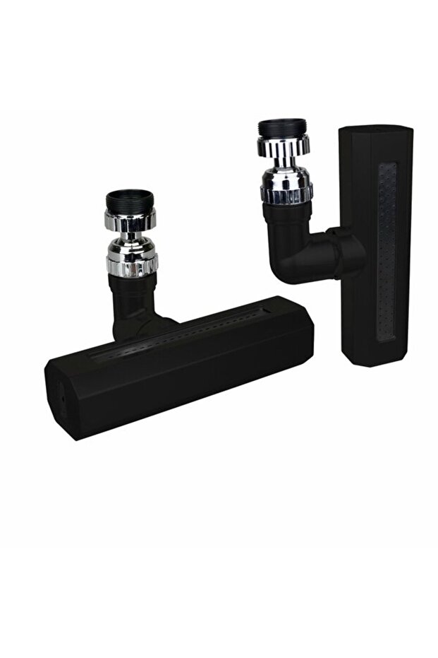 Black Wide 360 Degree Rotatable Head - 4 Mode Aerator Waterfall Faucet Head Ktx-3288