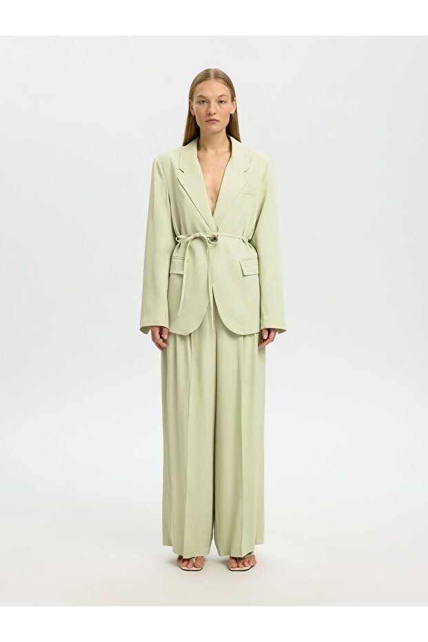 Oversize-Blazer Gürtel - 4