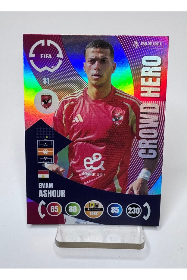 Emam Ashour Crowd Hero Club World Cup 25 Fifa Football Player Card