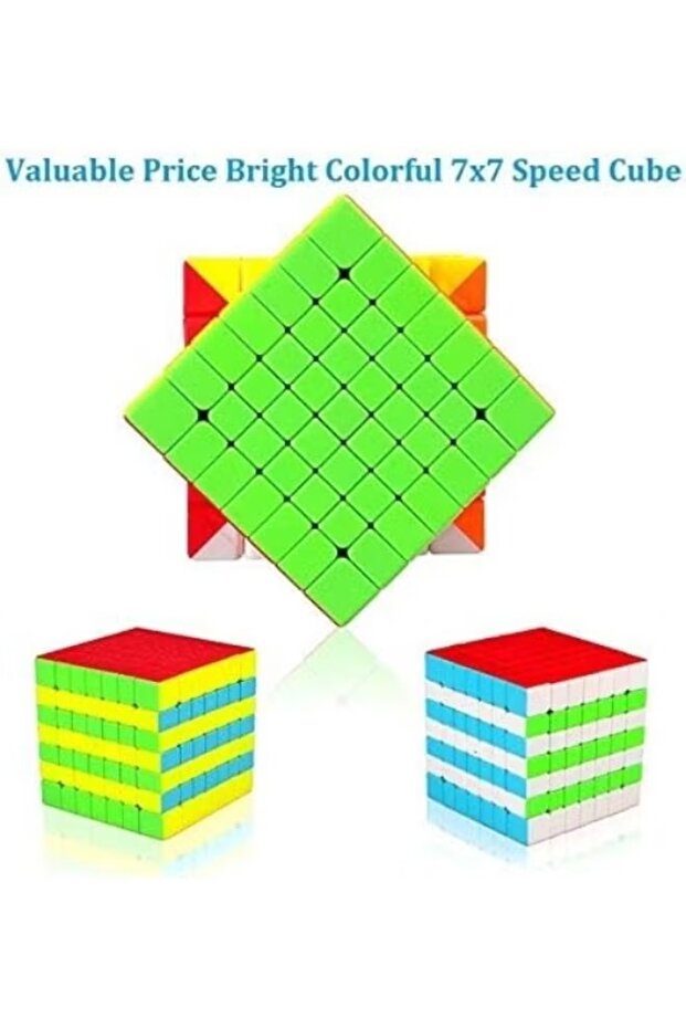 Speed Cube Puzzle Smooth Magic Cube Brain Teaser Toy for Kids Adults High Order Cube