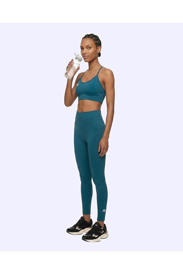 Selina Kadın Yeşil Slim Tayt - 4