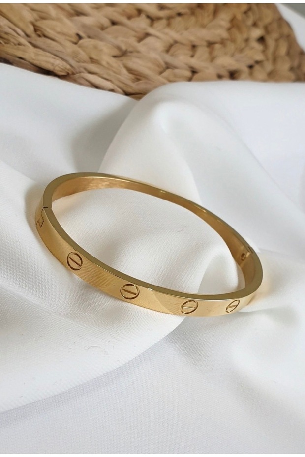 Unisex K*Rtier Kelepçe Bracelet Gold