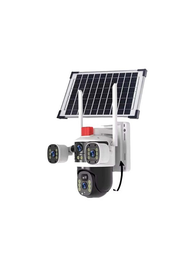 V380 PRO T36 3 IN 1 SOLAR AI SECURITY CAMERA 4K 5G WIFI