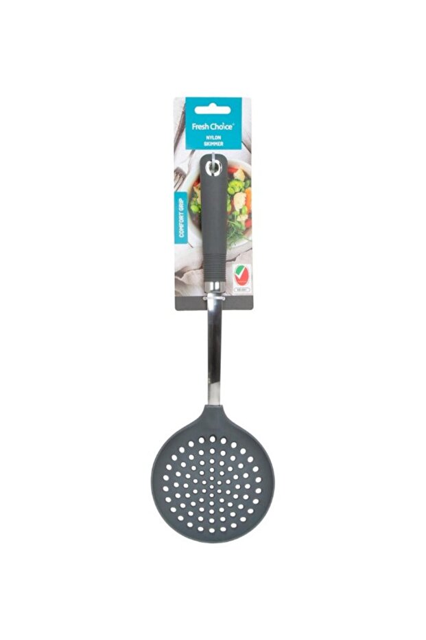 Nylon Skimmer Heat Resistant Non Stick Kitchen Skimmer Spoon KTSK128