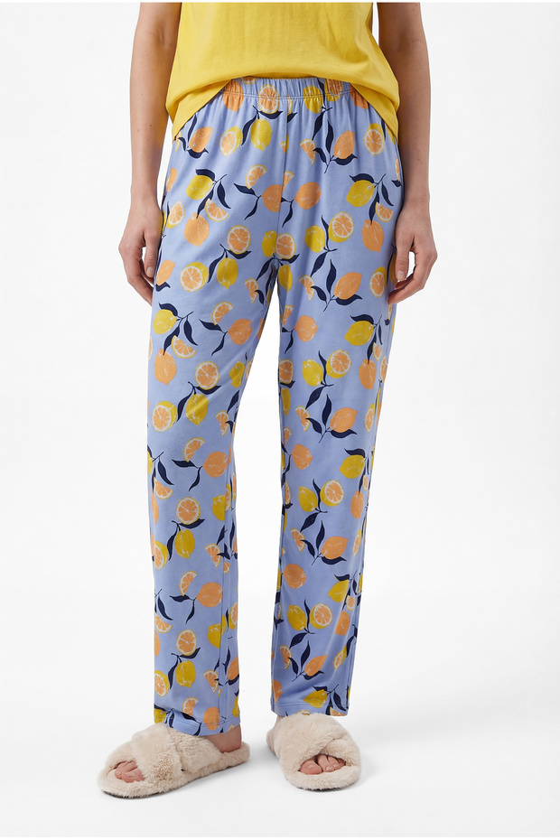 Kadın Basic Pijama Takımı - 5