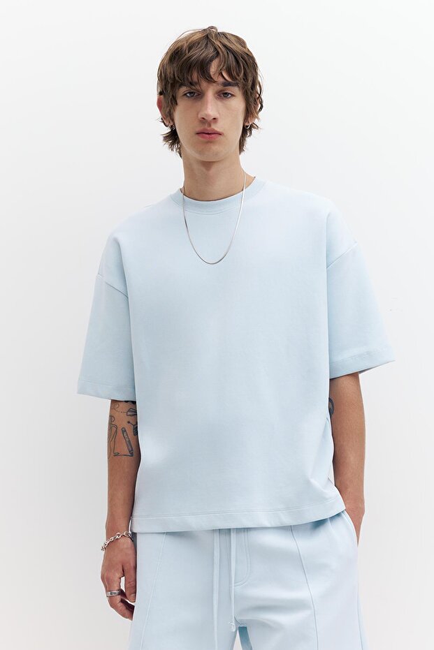 Interlock short sleeve sweatshirt - 2