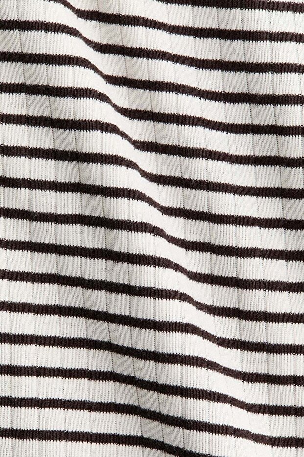 Ribbed drawstring trousers - 4