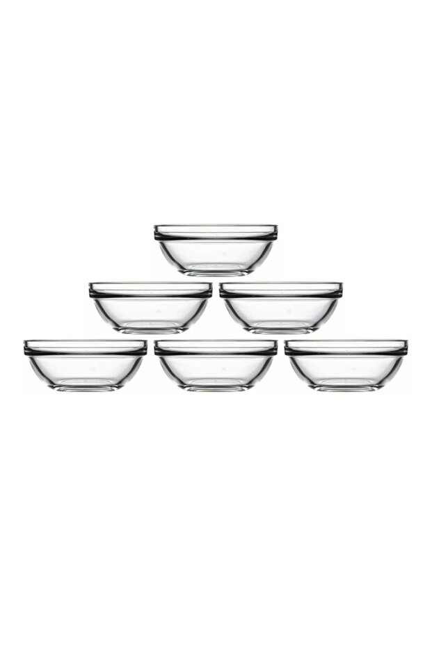 Pasabahce Glass Chef Bowl set, 6 pcs, 30 cc, PA-53713