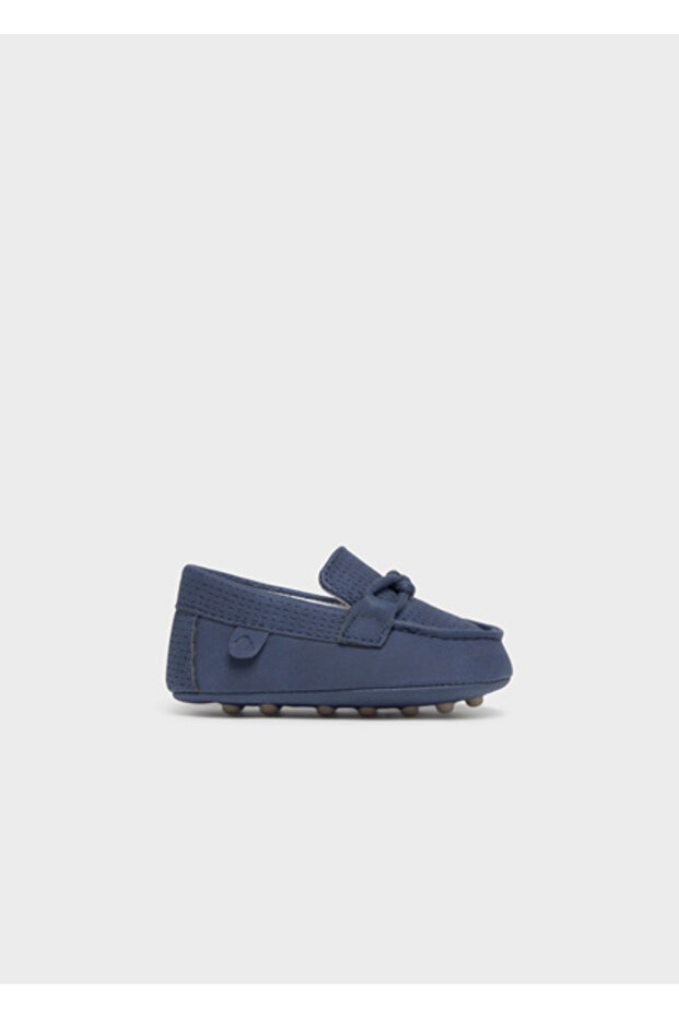 Baby Boy Moccasin Shoes Navy Blue - 09083