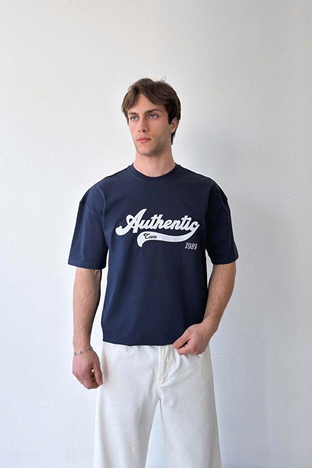 Authentic Embroidered T-Shirt