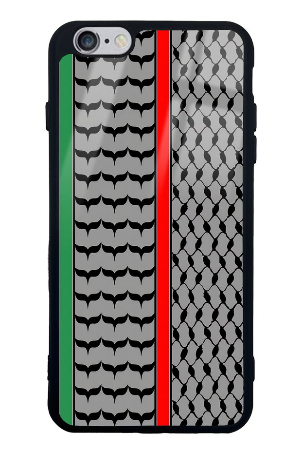 iPhone 6 Plus Glossy Phone Case with Linear Design