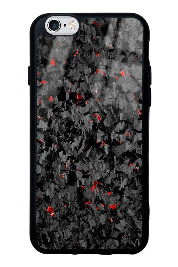 iPhone 6S Glossy Phone Case with Embers Design