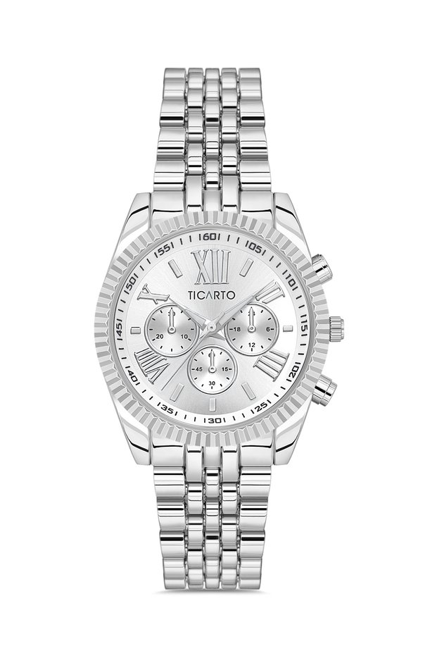 Women's Silver Color Wrist Watch Tctss000201S0479