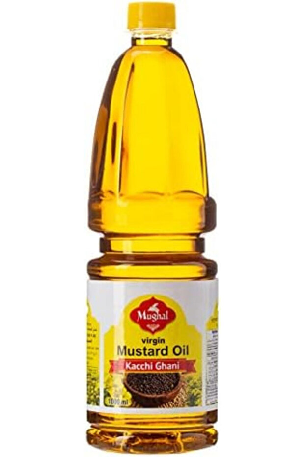 Mughal Mustard Virgin Oil 2000ml,(6x3packs)