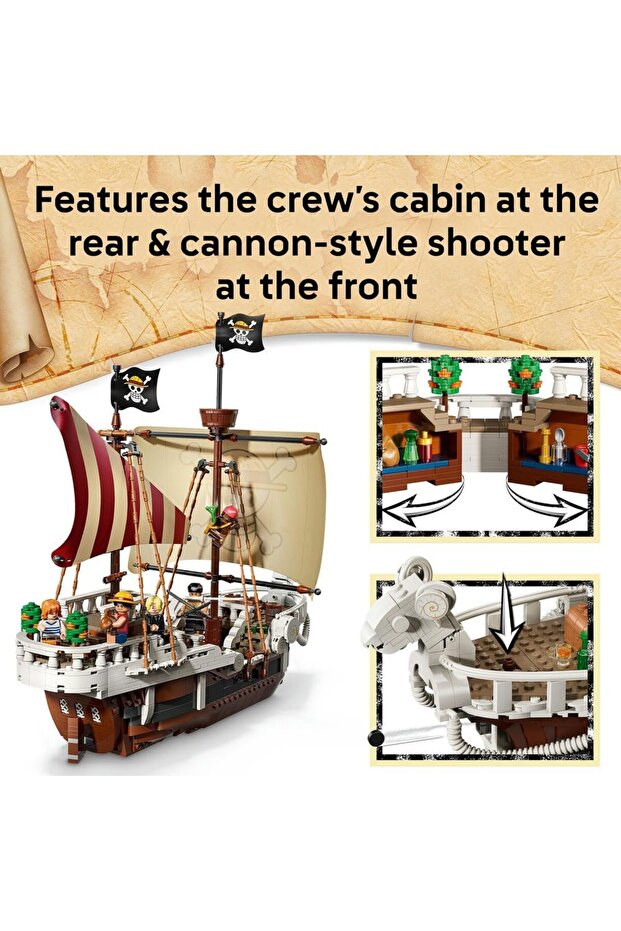 One Piece The Going Merry Pirate Ship - 4