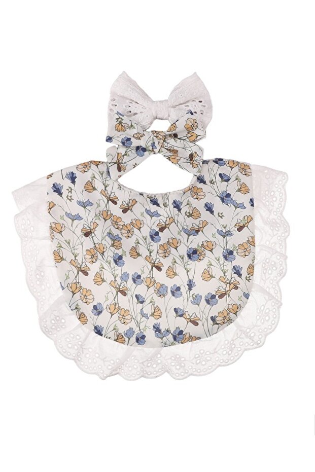 -Bella Baby Bib Set for Babies - Flower Printed- 0Y to 4Y