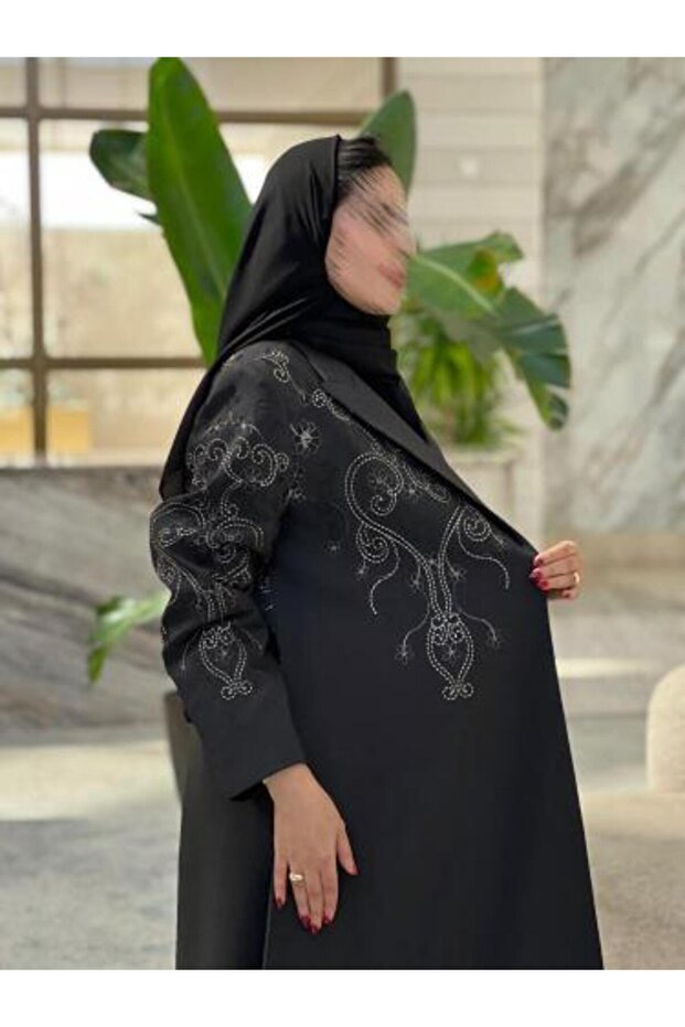 Blazer Abaya بليزر عباية مطرزه