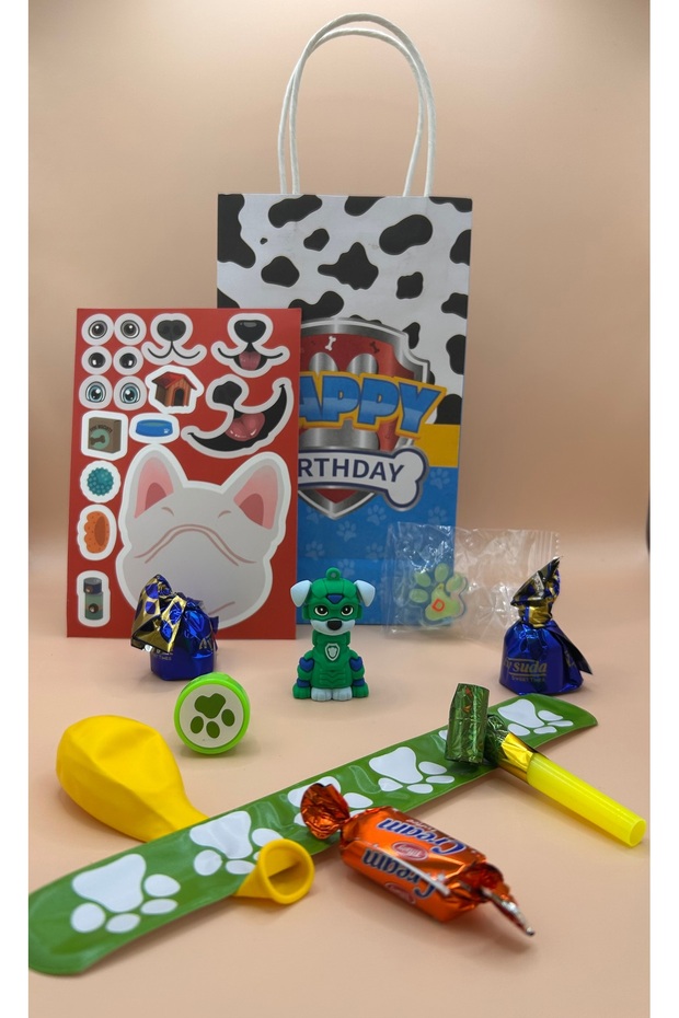 Paw Patrol Birthday Goody bag: Fun and ready-to-give!