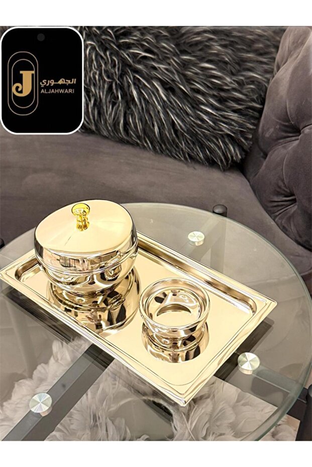 طقم تمريات الجوهرة مسكة ذهبية
