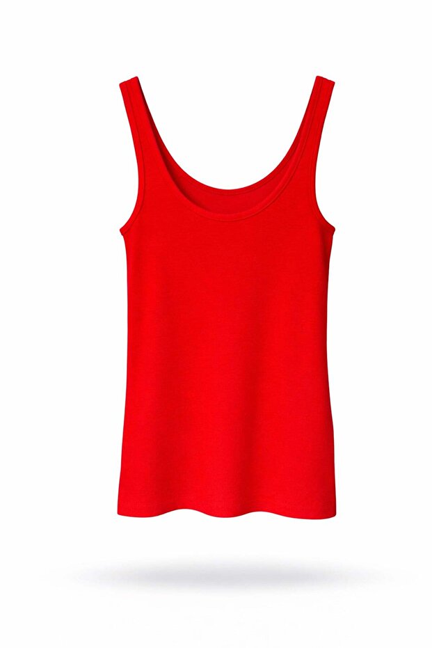 Red Soft Touch Undershirt - 1