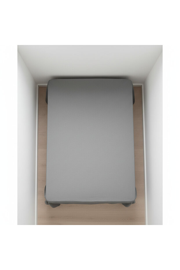 Single Elastic Fitted Sheet 100X200 Cotton Soft Breathable Non-Slip Flexible Bed Sheet