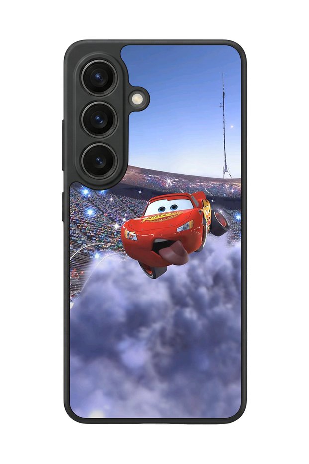 Samsung Galaxy S26 Compatible Lightning Mcqueen Design Glossy Premium Case