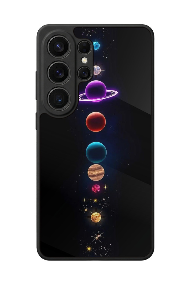 Samsung Galaxy S26 Ultra Compatible Space Design Glossy Premium Case