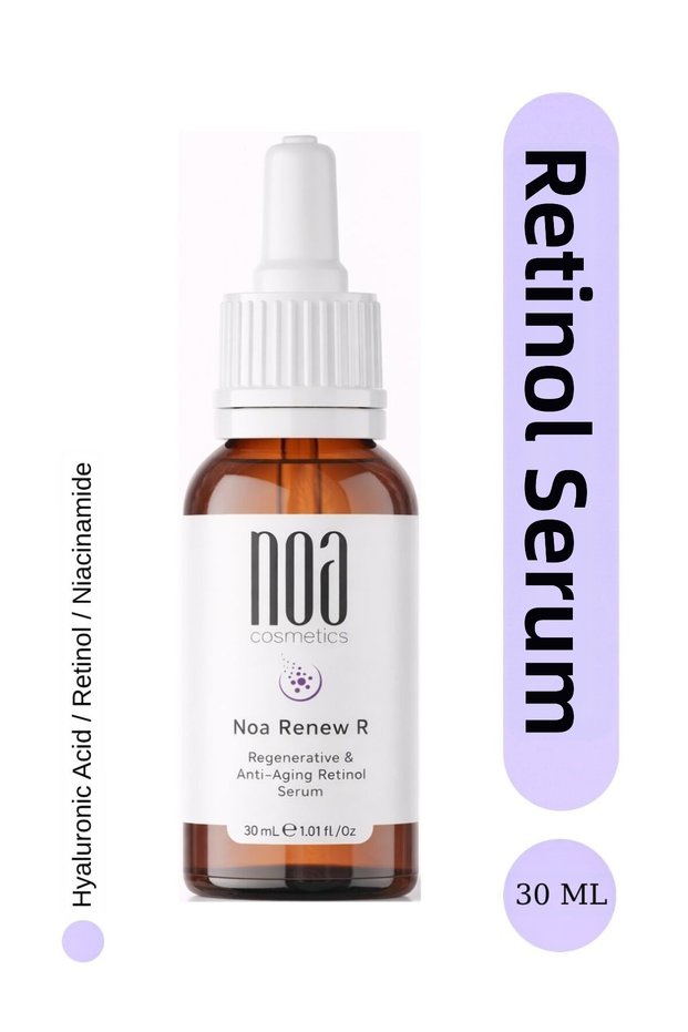 Anti-Aging Renewing Anti-Wrinkle Retinol Care Serum - Niacinamide, Ceramide, Retinol 30 ml