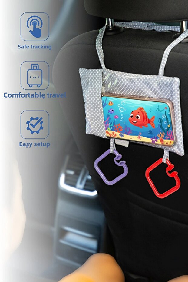 499 In-Car Phone Rack Gray Scored