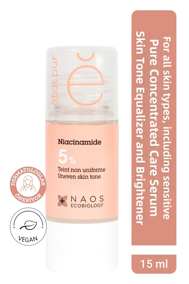 Pure Active Niacinamide 5% Skin Tone Equalizer All Skin Brightening Concentrated Care Serum 15ml