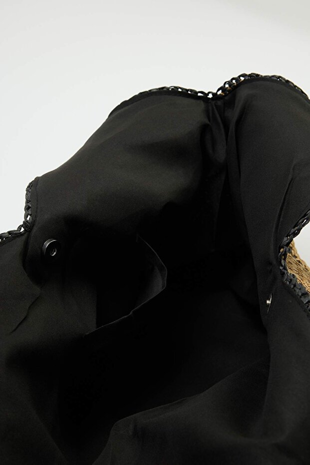 Camel Hasır Orta Boy Kadın Omuz Çantası TAKSS26OC00016 - 6