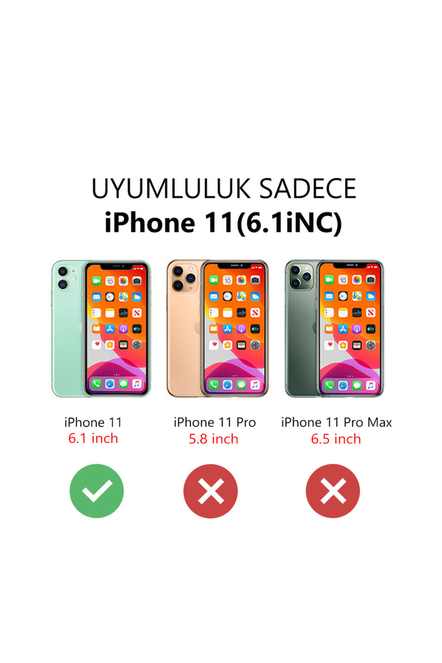 iPhone 11 Compatible Anti-Impact Camera Protected Patterned Printed Pink Silicone Case - 2