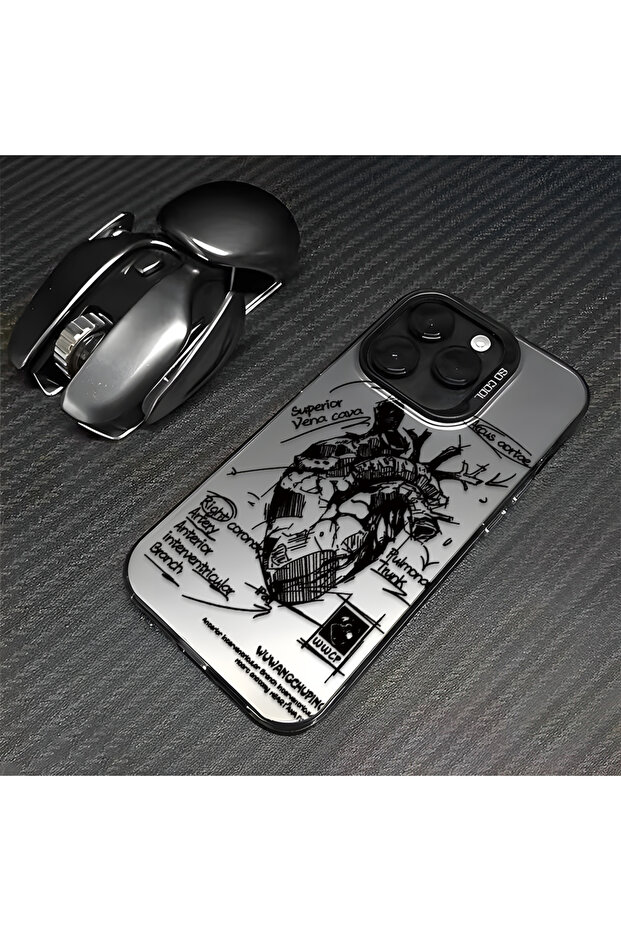 Xiaomi Redmi Note 11 Compatible Silicone Edge Hard Back Anti-Fall Case Creative Patterned - 6