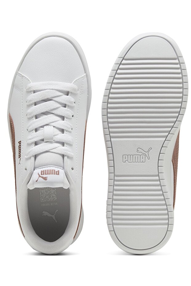 Rickie Classic 394251 Sneaker Unisex Spor Ayakkabı BEYAZ-ALTIN - 6
