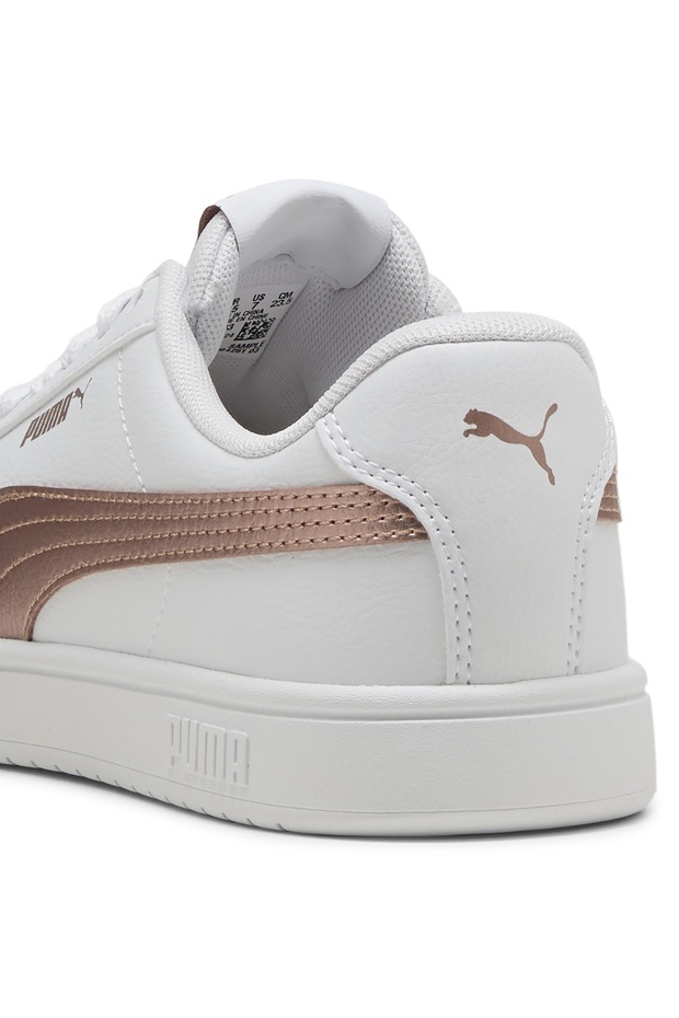 Rickie Classic 394251 Sneaker Unisex Spor Ayakkabı BEYAZ-ALTIN - 5