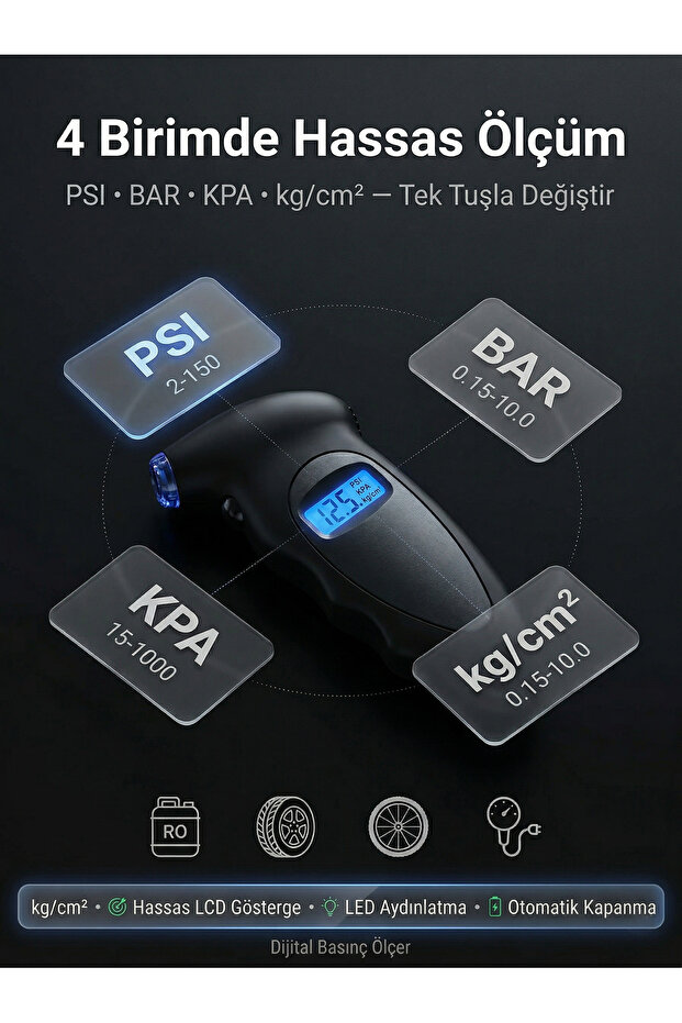 TANK BASINÇ ÖLÇER - 4