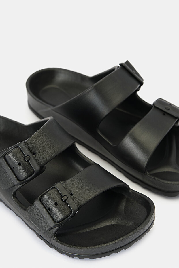 Plassy Siyah Terlik - 3