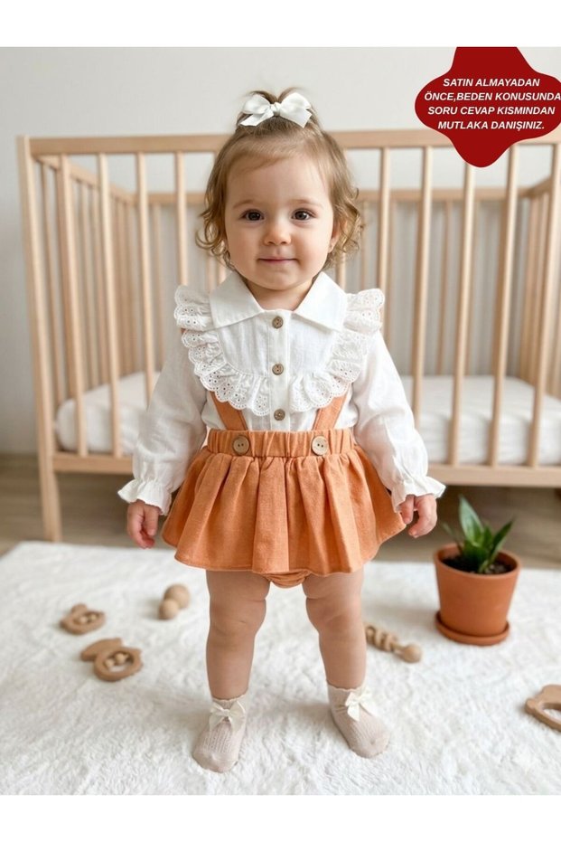 Melinda Baby Girl Holiday Special Day Salopet