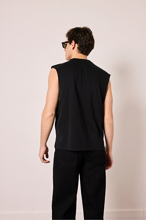 Sıfır Kol Tshirt - 4