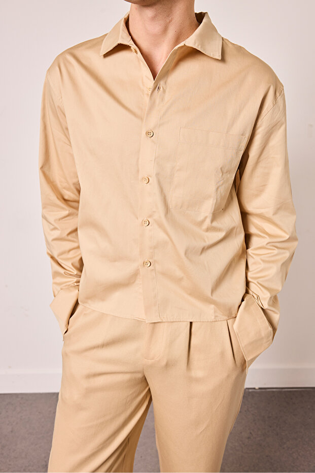 Oversize Poplin Shirt - 3