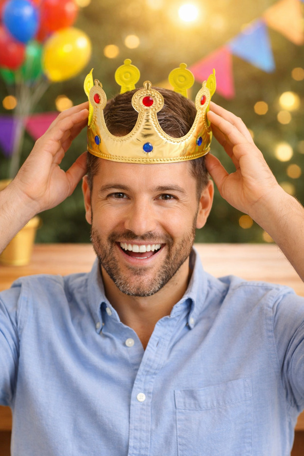 Peluş Kral Tacı - 2