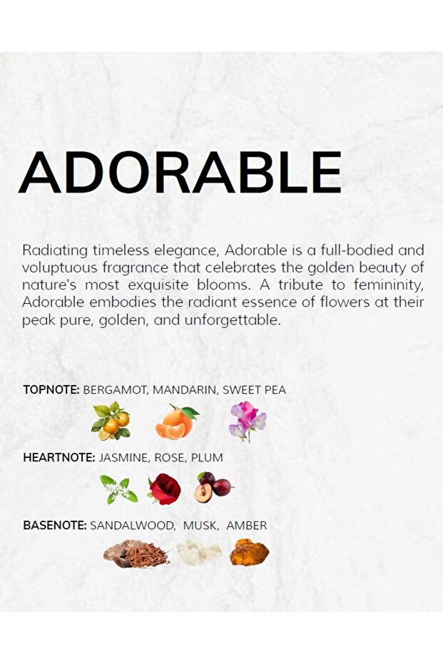 OUR VERSION – ADORABLE EDP 100ml - 3