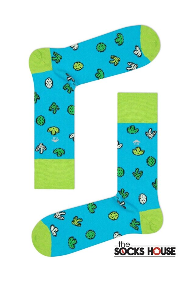 Cactus Patterned Socks - 3