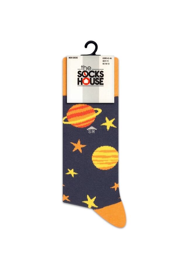 Space Pattern Socks - 5