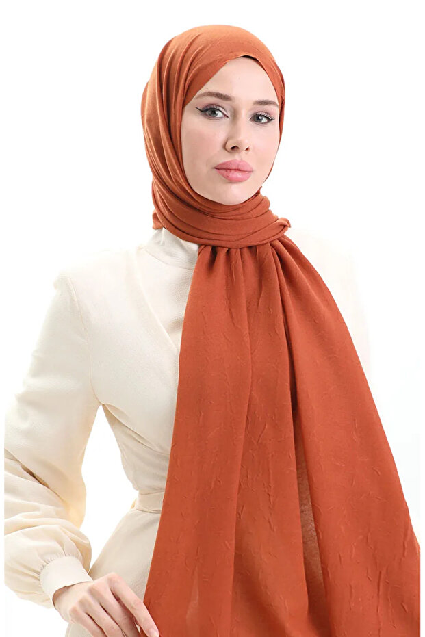 Bambu Şal 70281-25 Taba - 1