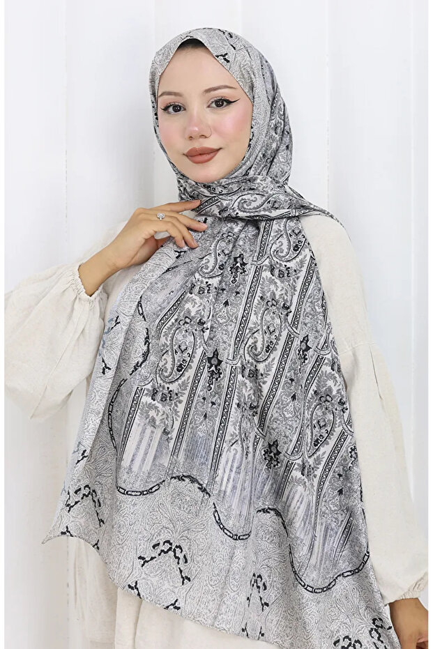 Indian Vual Shawl 70321-05 Black