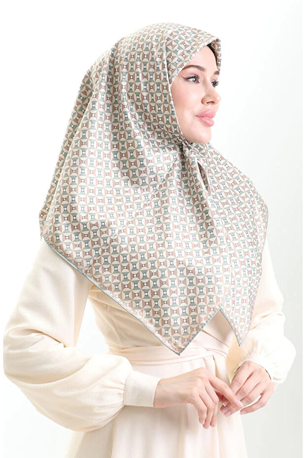 Digital Rayon Scarf 70307-07 Green