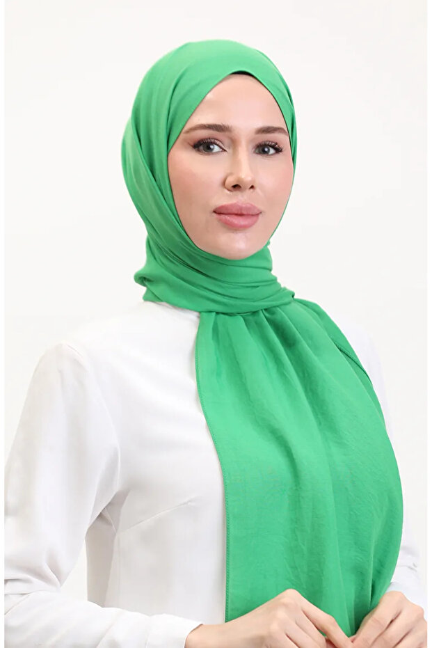 شال قطن ناعم 2000-55 أخضر