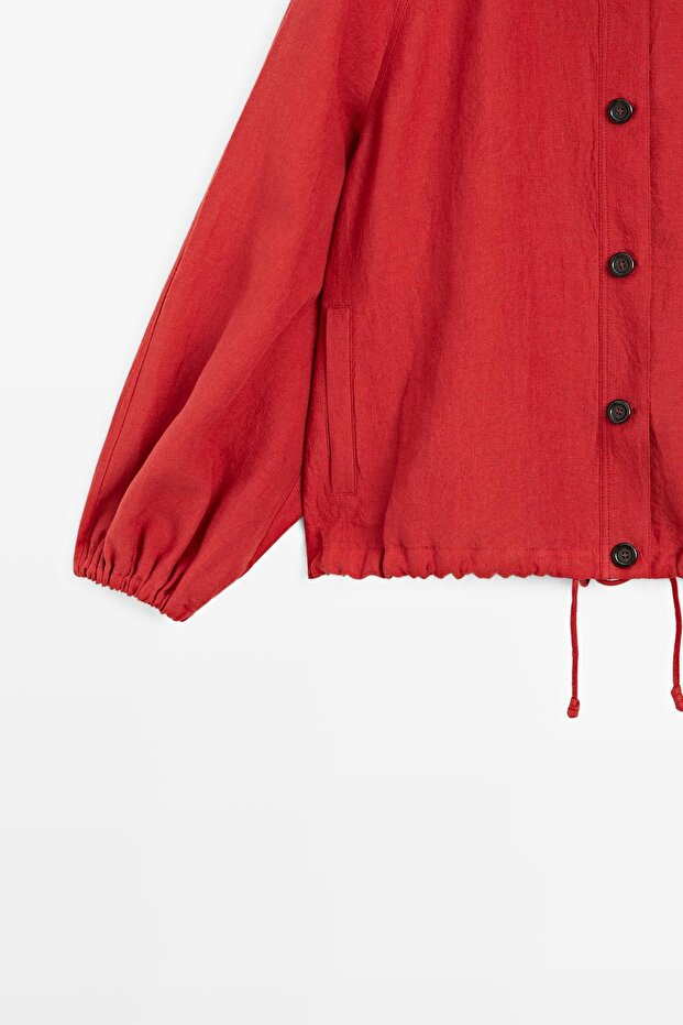 Keten bomber ceket - 7