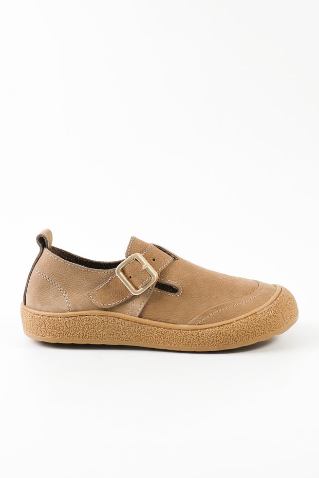 Genuine Leather Mink Nubuck Casual Women's Shoes - Z232